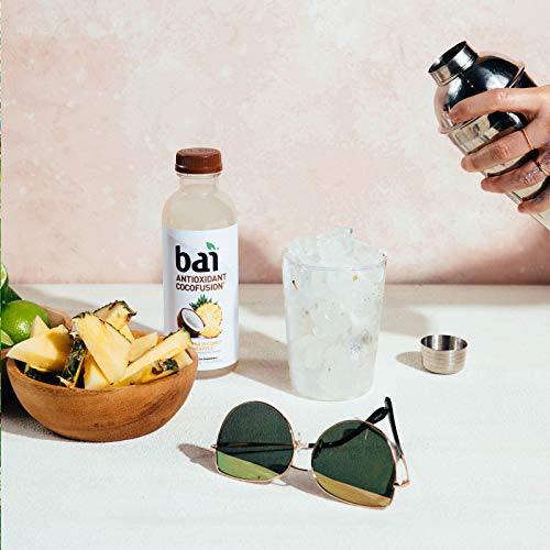 Bai Coconut Flavored Water, Puna Coconut Pineapple, Antioxidant