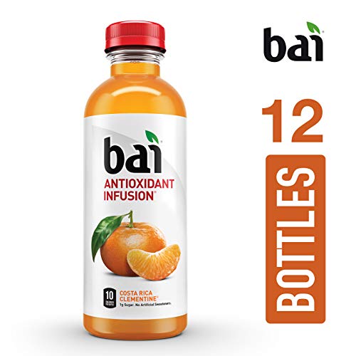 Bai Flavored Water, Costa Rica Clementine, Antioxidant Infused D