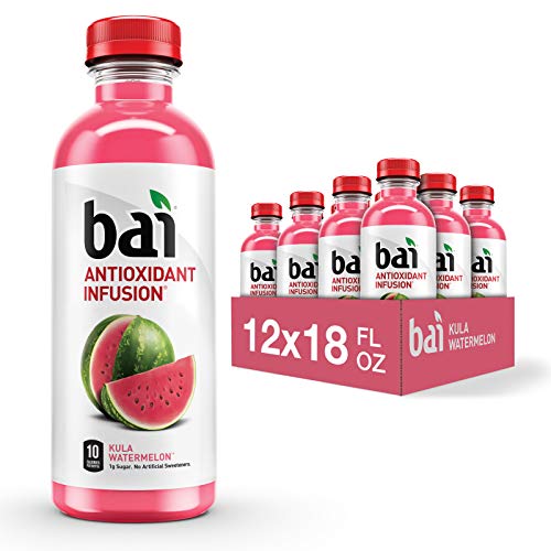 Bai Flavored Water, Kula Watermelon, Antioxidant Infused Drinks,