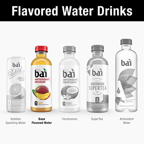 Bai Flavored Water, Malawi Mango, Antioxidant Infused Drinks, 18