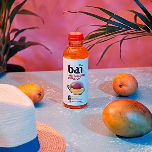 Bai Flavored Water, Malawi Mango, Antioxidant Infused Drinks, 18