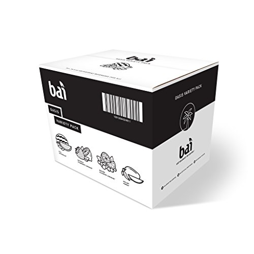 Bai Flavored Water, Oasis Variety Pack, Antioxidant Infused, 18