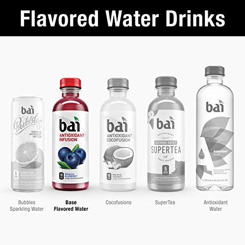 Bai Flavored Water, Rainforest Variety Pack, Antioxidant Infused