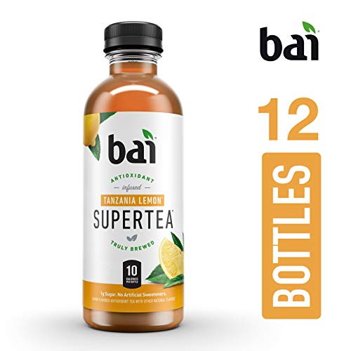 Bai Iced Tea, Tanzania Lemon, Antioxidant Infused Supertea, Craf