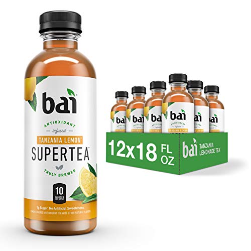 Bai Iced Tea, Tanzania Lemon, Antioxidant Infused Supertea, Craf