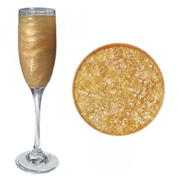 Gold Beer &Amp; Beverage Glitter | 4 Gram Jar | Edible Food Grade Be