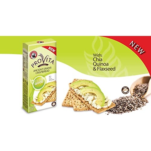 Bakers Provita | High Fibre | Keto friendly Ancient Grains Cris...