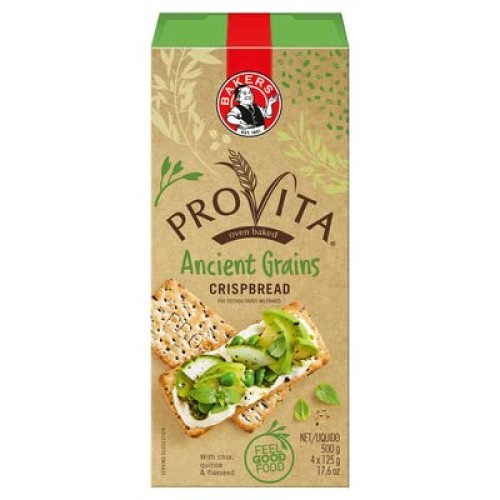 Bakers Provita | High Fibre | Keto friendly Ancient Grains Cris...