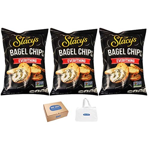 Stacys Everything Bagel Chips, 7 Oz, Pack Of 3