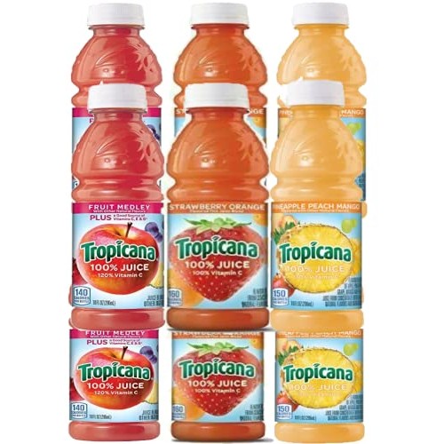 Tropicana Mixed Fruit Juice - Variety pack of Tropicana Mixed Fr...