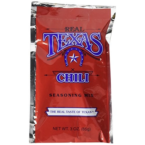 Real Texas Chili Seasoning Spice Mix - 3 Ounce 4 Pack