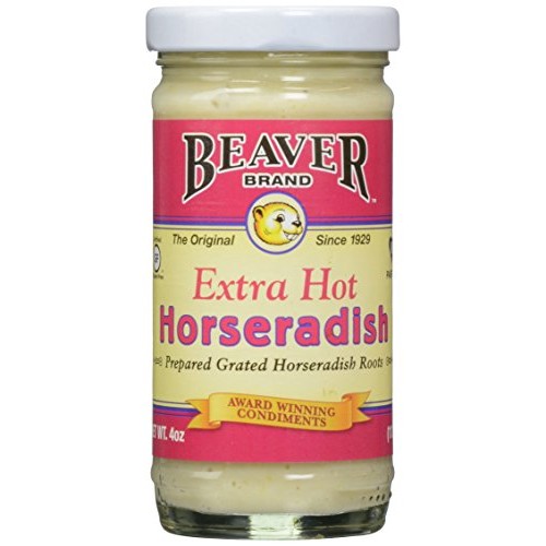 Beaver Extra Hot Horseradish, 4 Oz