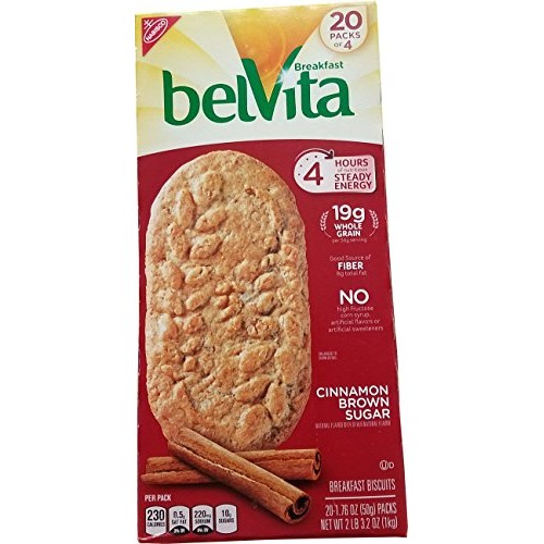 Belvita Brown Sugar/Cinnamon 20 Pack X 1.76 Oz, 35.20000000000