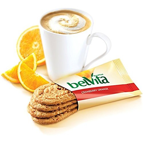 BelVita Breakfast Biscuits, Cranberry Orange, 8.8 Ounce Pack ...