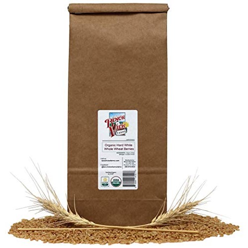 Organic Hard White Spring Wheat Berries - 3Lbs