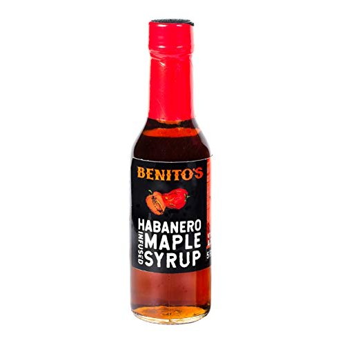 Benitos Chili Pepper Infused Vermont Maple Syrup Habanero, 1 B