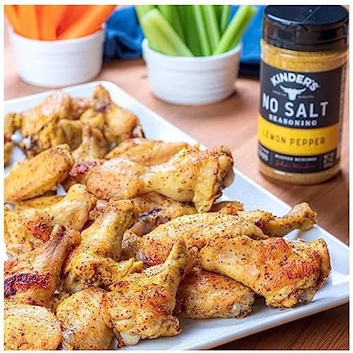 Kinders Seasoning No Salt Lemon Pepper 8.7oz. is Gluten Free, ...