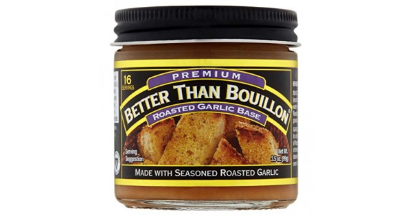 Better Than Bouillon Roasted Garlic Base, 8 oz (Case of 3)