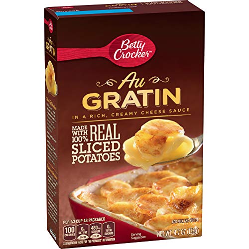 Betty Crocker Au Gratin Potatoes, 4.7 Oz Pack Of 6