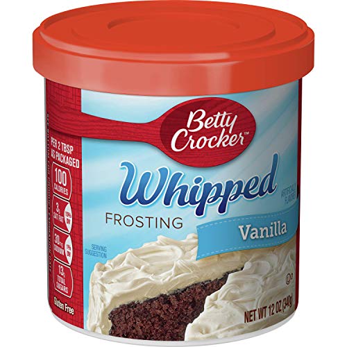 Betty Crocker Whipped Frosting, Vanilla, 12 Oz