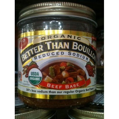 Better Than Bouillon Organic Roasted Beef Base, 16 Oz Reduced So