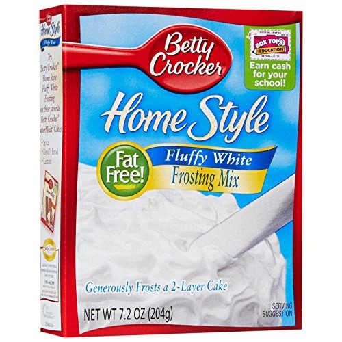 Betty Crocker Home Style Frosting Mix - Fluffy White - 7.2 Oz