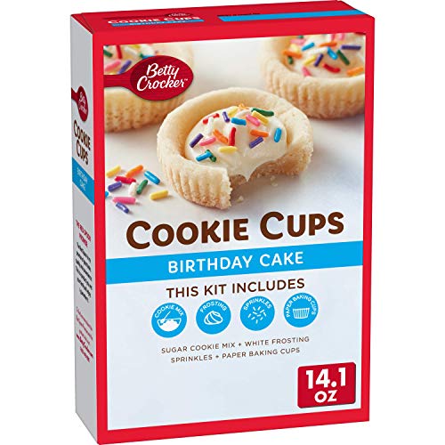 Betty Crocker Birthday Cake Cookie Cups, 14.1 Oz