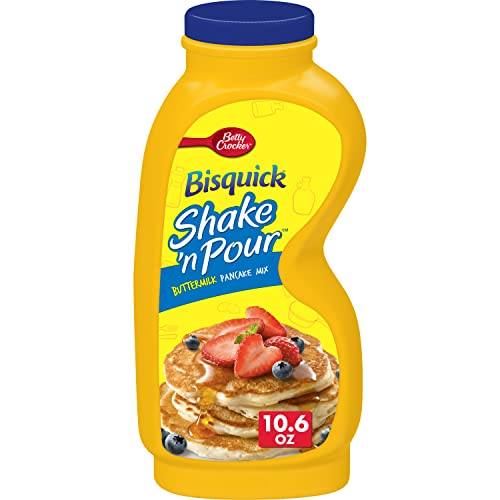 Betty Crocker Bisquick Baking Mix, Shake N Pour Pancake Mix, Bu