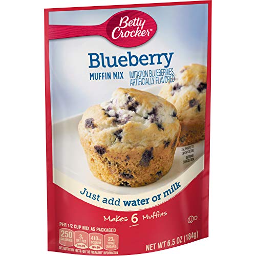 Betty Crocker Blueberry Muffin Mix, 9 Pack, 6.5 Oz