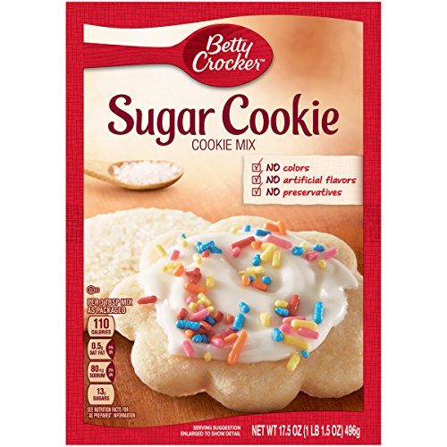 Betty Crocker Cookie Mix, Sugar, 17.5 Oz