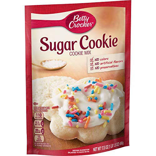 Betty Crocker Cookie Mix, Sugar, 17.5 Oz