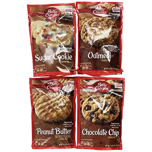 Betty Crocker Cookie Mix Variety Pack Of Popular Flavors: 1 Ch