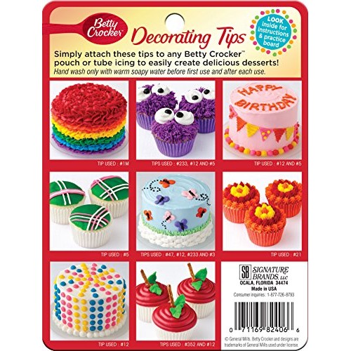 Betty Crocker Decorating Tips Variety Pack