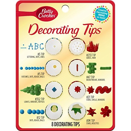 Betty Crocker Decorating Tips Variety Pack