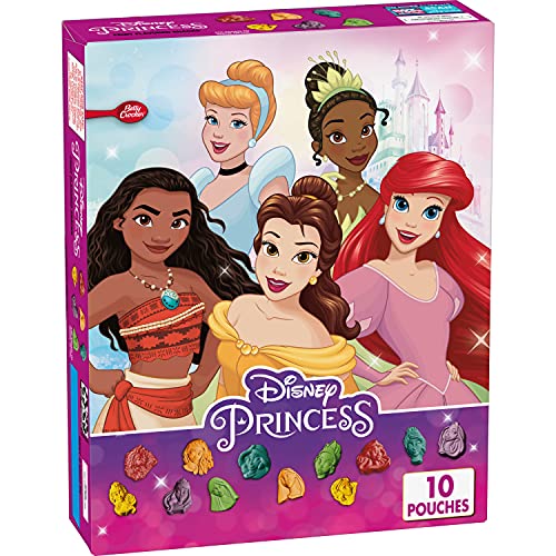 Betty Crocker Disney Princess Fruit Flavored Snacks, 0.8 Oz, 10 Ct