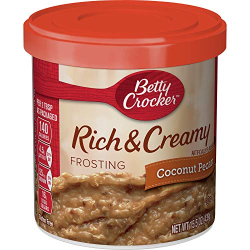 Betty Crocker Frosting, Rich &Amp; Creamy Gluten Free Frosting, Coco