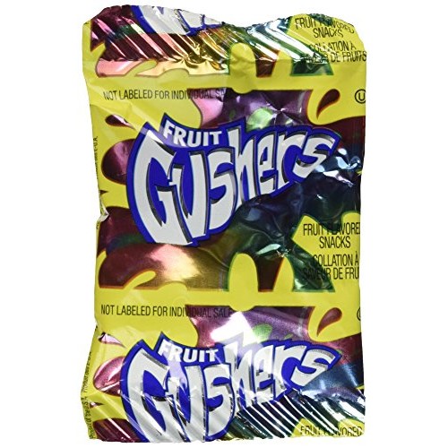 Betty Crocker Fruit Gushers, Strawberry Splash And Tropical, 0.9