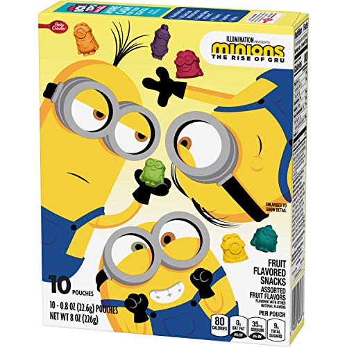 Betty Crocker Fruit Snacks, Minions, 8 Oz