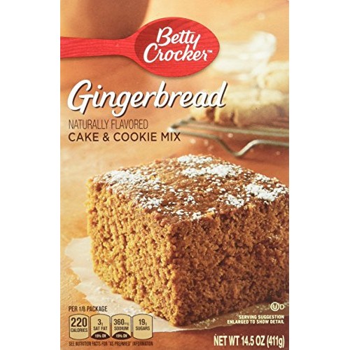 Betty Crocker, Gingerbread Cake &Amp; Cookie Mix, 14.5-Ounce Box Pa