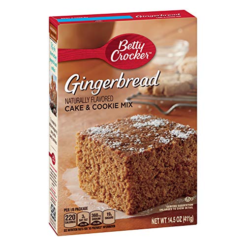 Betty Crocker Gingerbread Cake &Amp; Cookie Mix 14.5Oz Box Pack Of 6