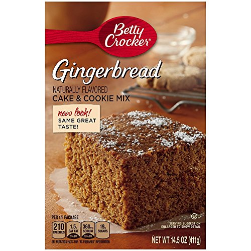 Betty Crocker Gingerbread Cake &Amp; Cookie Mix, 14.5-Ounce Boxes P