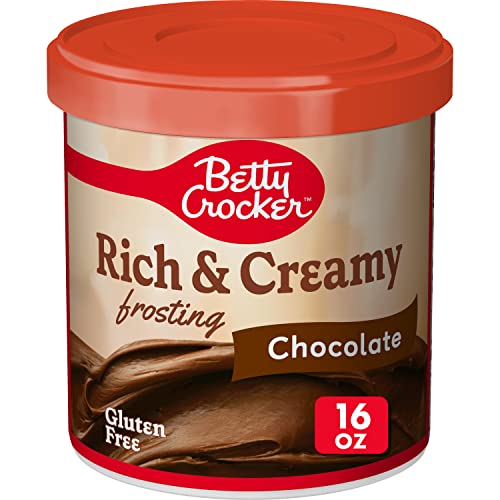 Betty Crocker Gluten Free Chocolate Frosting, 16 oz Pack of 8