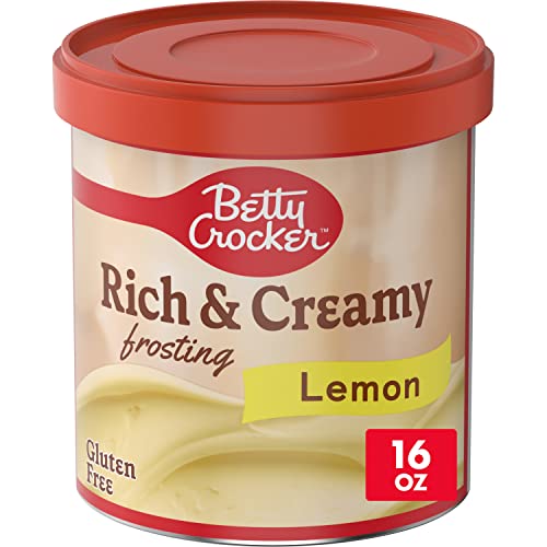 Betty Crocker Gluten Free Lemon Frosting, 16 Oz Pack Of 8