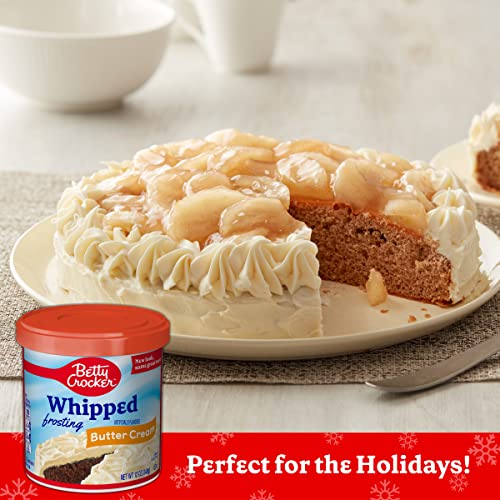 Betty Crocker Gluten Free Whipped Butter Cream Frosting, 12 Oz.