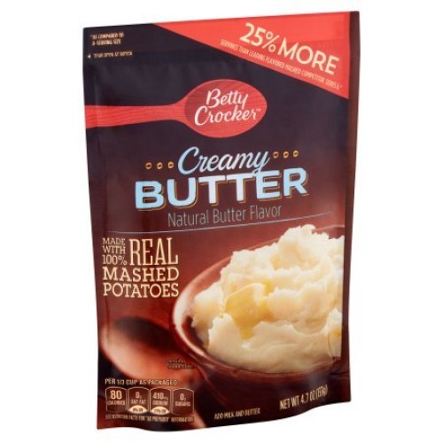 Betty Crocker Homestyle Creamy Butter Potatoes, 4.7 Oz Pouch Pa