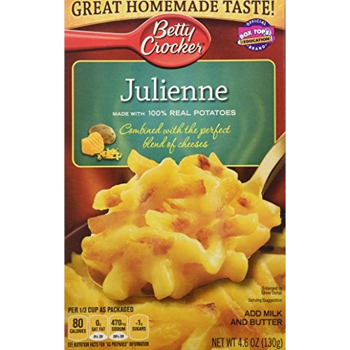 Betty Crocker, Julienne Potatoes, 4.6Oz Box Pack Of 4