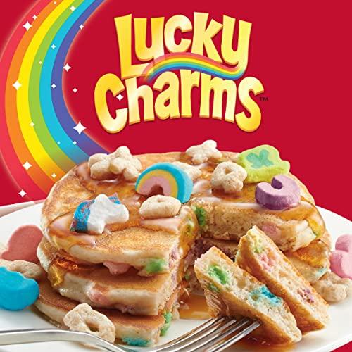 Betty Crocker Lucky Charms Complete Marshmallow Pancake Mix, 14.