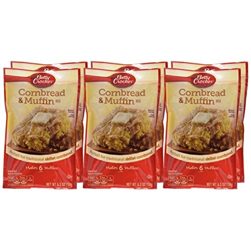 Betty Crocker, Muffin Mix, Authenic Cornbread &Amp; Muffin Mix, 6.5-