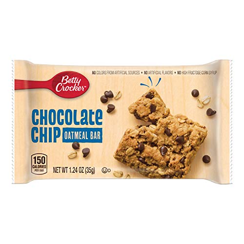 Betty Crocker Oatmeal Bar, Chocolate Chip, 144 Count