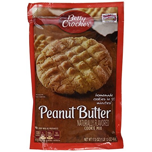 Betty Crocker Peanut Butter Cookie Mix - 17.5 Oz - 3 Pk